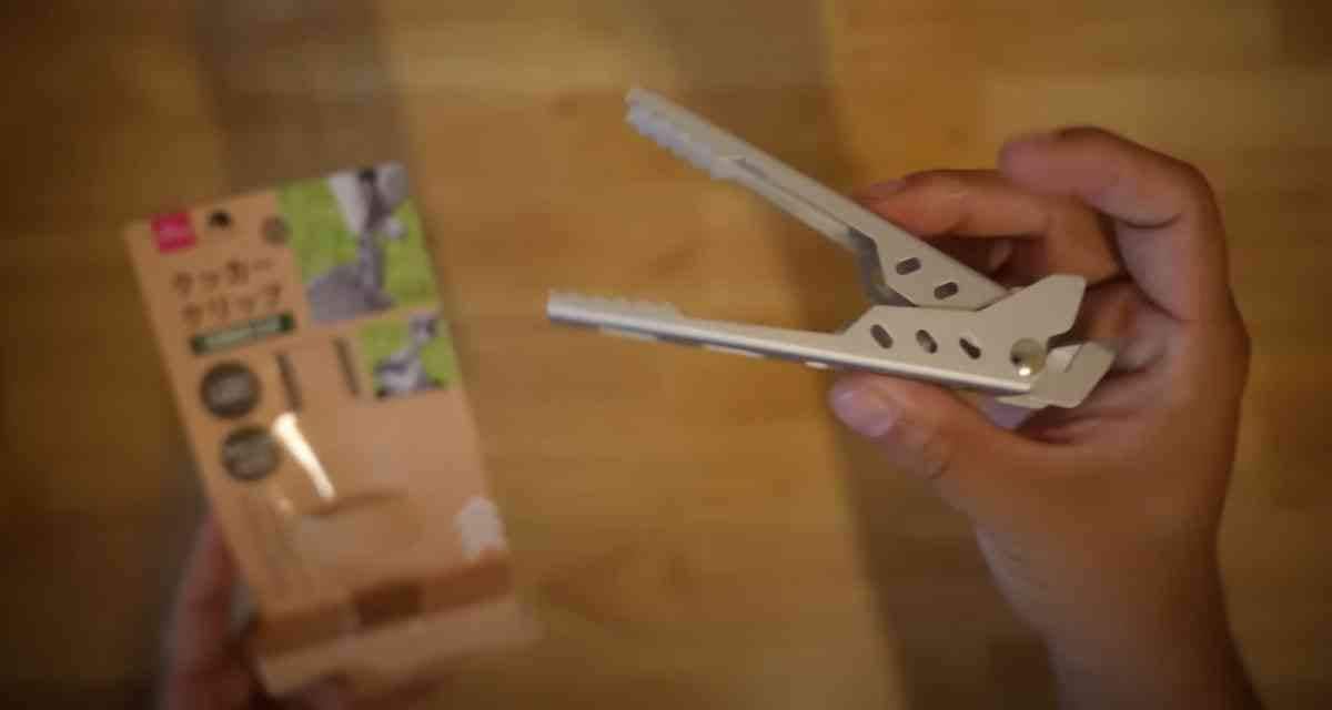セブンイレブンで購入したダイソーのクッカークリップ